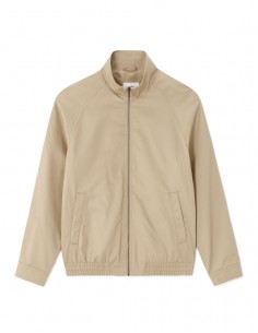 Blouson à col montant zippée