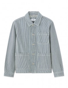 Veste rayée à 3 poches