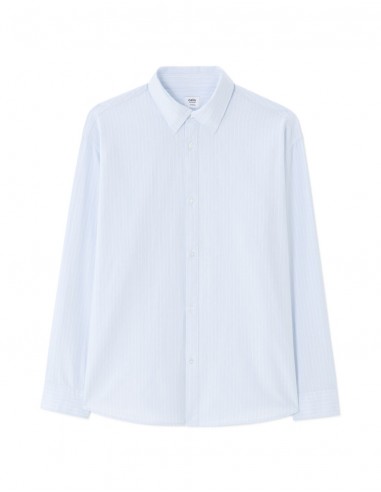 Chemise oversize à rayures 100% coton...