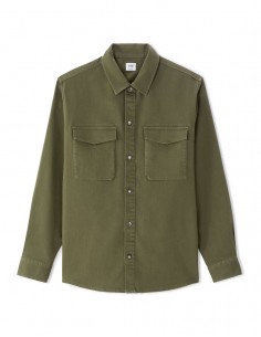 Surchemise en sergé - KHAKI