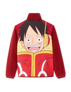 One Piece - Veste en sherpa