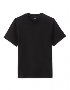 T-Shirt boxy col rond 100%...