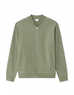 Sweat zippé col bomber...