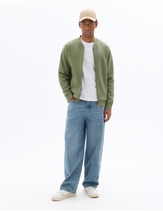 Sweat zippé col bomber... 2