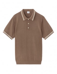Polo regular 100% jersey de...