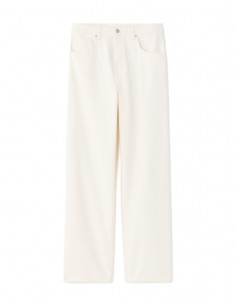 Jean baggy 100% coton - ECRU