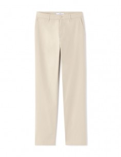 Pantalon chino straight en...