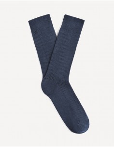 Chaussettes hautes coton -...