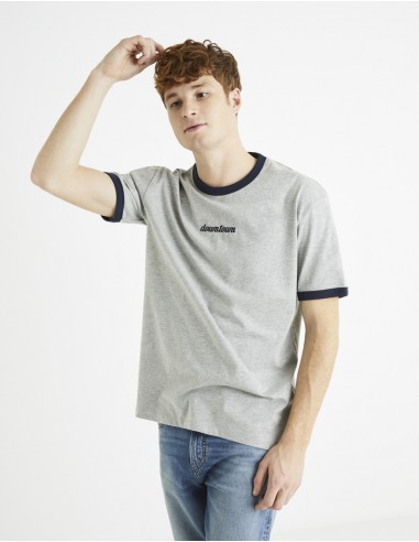 T-shirt brodé 100% coton